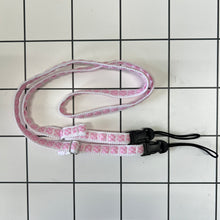 Load image into Gallery viewer, pink gingham camera strap
