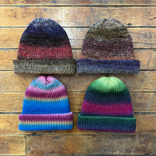 Load image into Gallery viewer, wool/silk raspberry beanie
