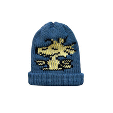 Load image into Gallery viewer, blue woodstock beanie
