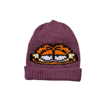 Load image into Gallery viewer, wool/alpaca pink garfield beanie
